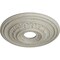Ekena Millwork Orleans Medallion (Canopies up to 4 5/8"), 17 5/8"OD X 3 5/8"ID X 1 7/8"P, Pot of Cream Crackle CM17OLPCC - alternate 2